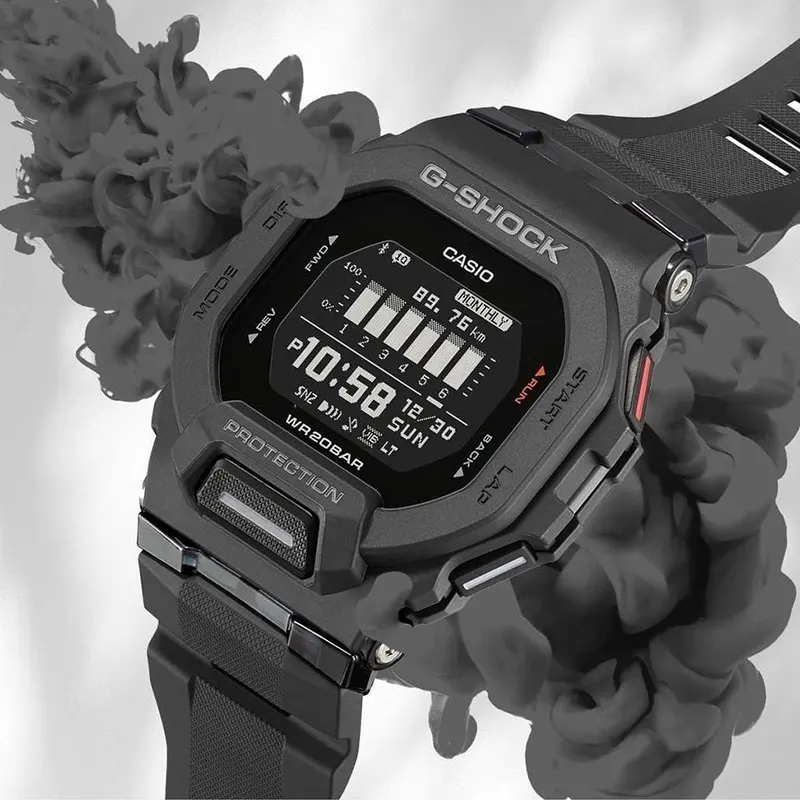 Casio G-Shock G-Squad Full Black Men's Watch- GBD-200-1A